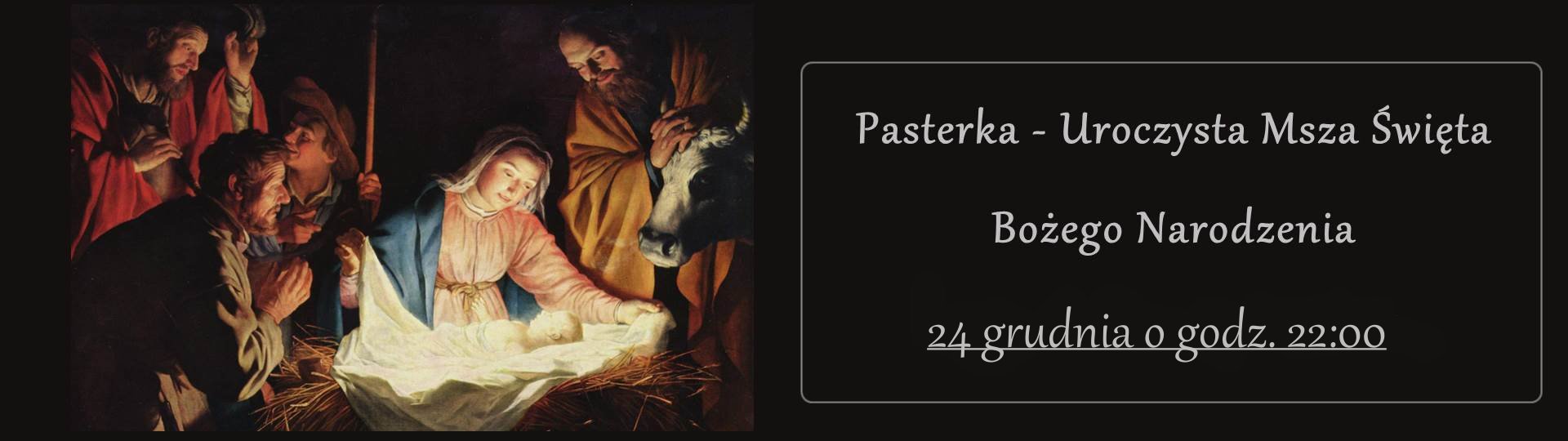 12.24 Pasterka 22.00