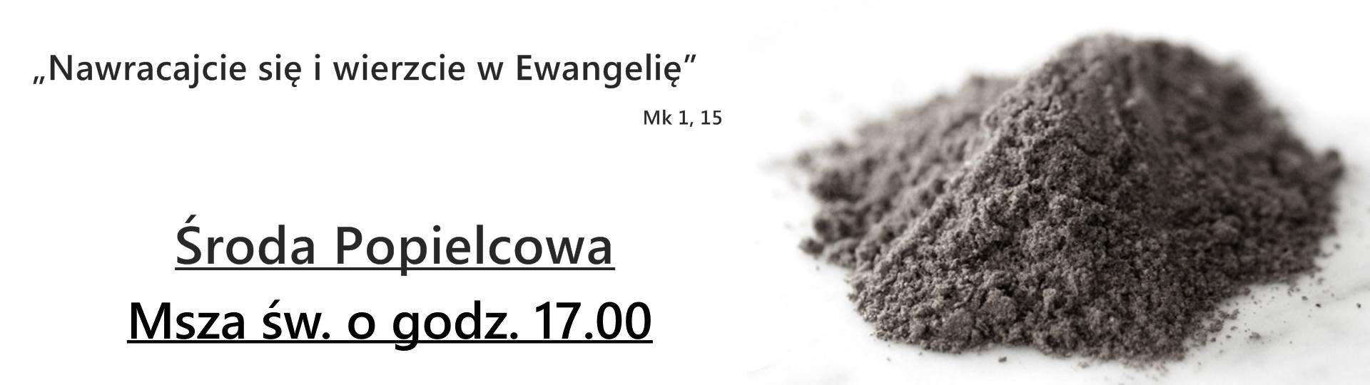 Środa Popielcowa 2025