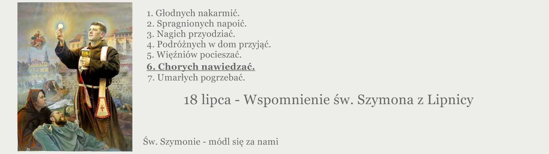 07.18 Szymon z Lipnicy